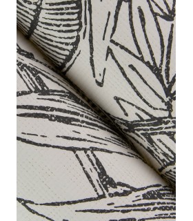 4034-72115 - Brentwood Black Palm Leaves Wallpaper by Scott Living by A Street