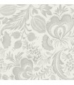 4034-26780 - Culver Grey Jacobean Wallpaper by Scott Living