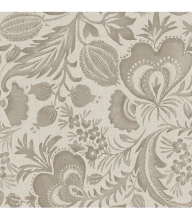 4034-26782 - Culver Light Brown Jacobean Wallpaper by Scott Living