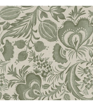 4034-26783 - Culver Moss Jacobean Wallpaper by Scott Living