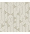 4034-26770 - Fairbank Champagne Linen Geometric Wallpaper by Scott Living