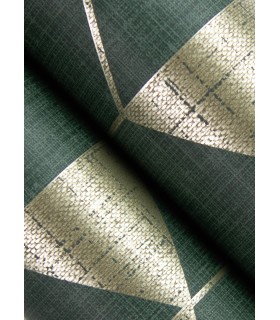 4034-26774 - Fairbank Evergreen Linen Geometric Wallpaper by Scott Living