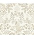 4034-72132 - Getty Cream Jungle Damask Wallpaper by Scott Living