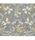 4034-72134 - Getty Grey Jungle Damask Wallpaper by Scott Living