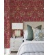 4034-72130 - Getty Rasberry Jungle Damask Wallpaper by Scott Living