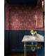 4034-72130 - Getty Rasberry Jungle Damask Wallpaper by Scott Living