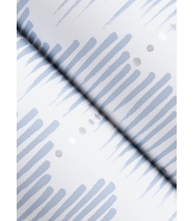 4034-26777 - Holmby Light Blue Brushstroke Zigzag Wallpaper by Scott Living by Scott Living