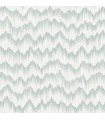 4034-26776 - Holmby Seafoam Brushstroke Zigzag Wallpaper by Scott Living by Scott Living