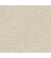 4034-72142 - Mortenson Gold Geometric Wallpaper by Scott Living