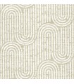 4034-26786 - Trippet Light Brown Zen Waves Wallpaper by Scott Living