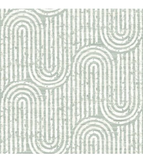 4034-26789 - Trippet Sage Zen Waves Wallpaper by Scott Living