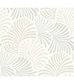 4034-72129 - Trousdale Neutral Fanning Flora Wallpaper by Scott Living