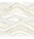 4121-26926 - Dorea Champagne Striated Waves Wallpaper by A Street