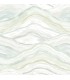 4121-26924 - Dorea Sea Green Striated Waves Wallpaper by A Street