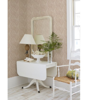 4121-26919 - Elma Rust Fiddlehead Wallpaper by A Street