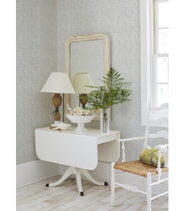 4121-26921 - Elma Sterling Fiddlehead Wallpaper by A Street