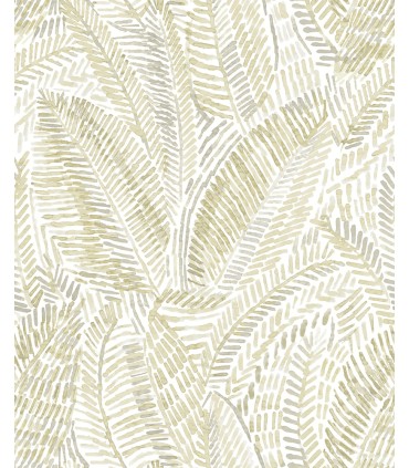 4121-26952 - Fildia Honey Botanical Wallpaper by A Street