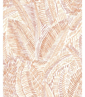 4121-26949 - Fildia Orange Botanical Wallpaper by A Street