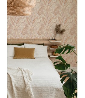 4121-26949 - Fildia Orange Botanical Wallpaper by A Street
