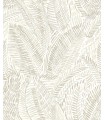 4121-26950 - Fildia Taupe Botanical Wallpaper by A Street