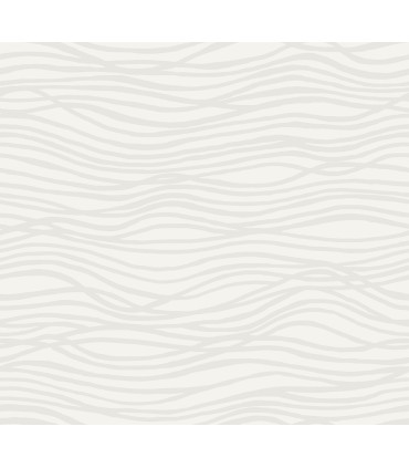 4121-72205 - Galyn Dove Pearlescent Wave Wallpaper by A Street