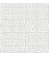 4121-26931 -Hesper Grey Geometric Wallpaper by A Street