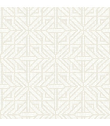 4121-26929 -Hesper Ivory Geometric Wallpaper by A Street