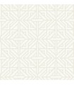 4121-26929 -Hesper Ivory Geometric Wallpaper by A Street