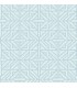 4121-26932 -Hesper Sky Blue Geometric Wallpaper by A Street