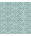 4121-26928 -Hesper Teal Geometric Wallpaper by A Street