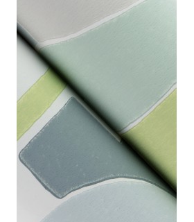 4121-72200 - Odele Sky Blue Geometric Archways Wallpaper by A Street