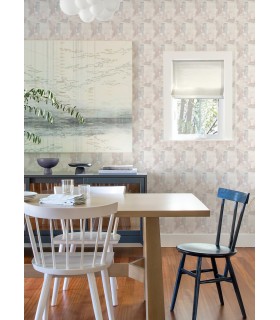 4121-26945 - Perrin Lavender Gem Geometric Wallpaper by A Street