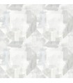 4121-26944 - Perrin Light Grey Geometric Wallpaper by A Street