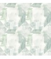 4121-26947 - Perrin Sea Green Gem Geometric Wallpaper by A Street