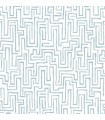 4121-25701 - Ramble Blue Geometric Wallpaper by A Street