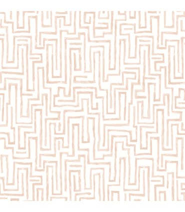 4121-26954 - Ramble Blush Geometric Wallpaper by A Street