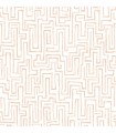 4121-26954 - Ramble Blush Geometric Wallpaper by A Street