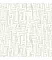4121-25702 - Ramble Sage Geometric Wallpaper by A Street