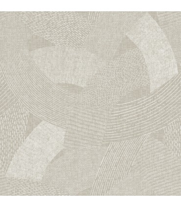 4121-26933 - Tania Light Brown Woven Abstract Wallpaper by A Street