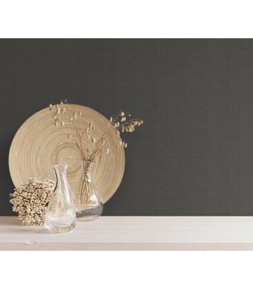 SI24927 - Black Bali Basketweave Wallpaper-Signature Textures 2