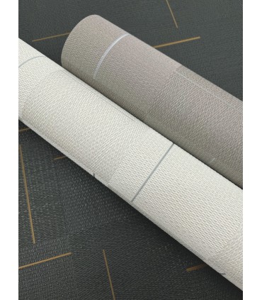 SI24906 - Ivory Geo Block Weave Wallpaper-Signature Textures 2