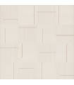 SI24900 - Linen Geo Block Weave Wallpaper-Signature Textures 2