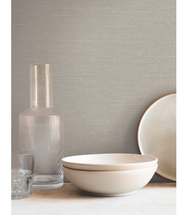 SI18551 - Grey Shimmering Linen Wallpaper-Signature Textures 2
