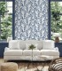 SC20002 - Beckett Sketched Leaves Wallpaper-Seabrook Summer House