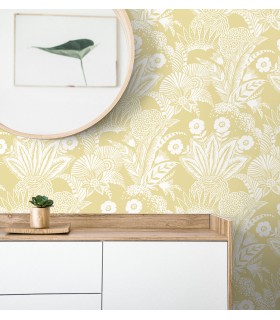 SC20103 - Suvi Palm Grove Wallpaper-Seabrook Summer House