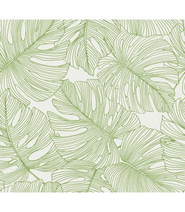 SC20204 - Tarra Monstera Leaf Wallpaper-Seabrook Summer House