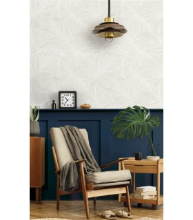 SC20205 - Tarra Monstera Leaf Wallpaper-Seabrook Summer House