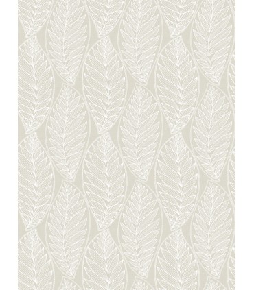 SC20305 - Kira Leaf Husk Wallpaper-Seabrook Summer House