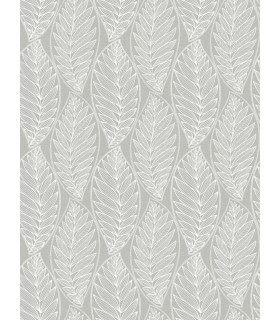 SC20308 - Kira Leaf Husk Wallpaper-Seabrook Summer House