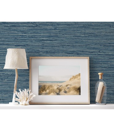 SC20902 -Isla Faux Jute Wallpaper-Seabrook Summer House